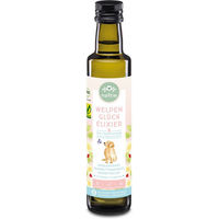 Produktbild von naftie Bio Futteröl Welpenglück Nahrungsergänzung für Welpen und Junghunde 250ml ohne tierisches Protein