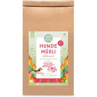 Produktbild von naftie Bio Hundemüsli Balance mit Gemüse und Obst Trockenfutter 1000g