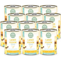 Produktbild von naftie Bio Land Huhn Stückchen in Sauce für Senior Katzen 4800g