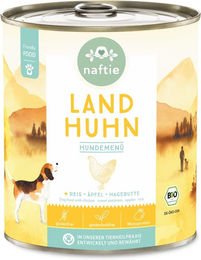 naftie Bio Land Huhn Stückchen in Sauce Senior 800g – Bild 1 von 3
