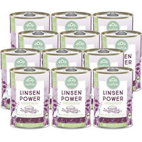 Produktbild von naftie Bio Linsen Power Nassfutter Stückchen in Sauce Hypoallergen für alle Altersstufen 4800g
