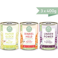 Produktbild von naftie Bio Veganes Hundenassfutter Testpaket Hypoallergen Ohne tierisches Protein für alle Altersstufen