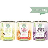 Produktbild von naftie Bio Veganes Hundenassfutter Testpaket Stückchen in Sauce Hypoallergen Ohne tierisches Protein