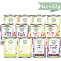 Produktbild von naftie Bio Veganes Nassfutter Mixpaket für alle Altersstufen ohne tierisches Protein 400g Dose