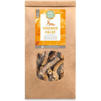 Produktbild von naftie Kausnack Hühnerhälse getrocknet für Hunde ohne Zucker und Konservierungsstoffe 250g