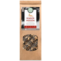 Produktbild von naftie Kausnack Rinderherzen getrocknet für Hunde Monoprotein ohne Zucker 250g