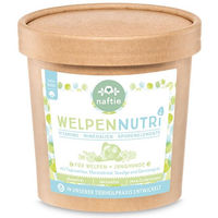 Produktbild von naftie Nutri Vitamin & Mineralien Mix Pulver zur Nahrungsergänzung für Welpen und Junghunde mit Fokus auf Immunsystem, Haut, Fell, Gelenke und Verdauung 1000g