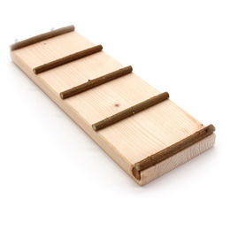Nagergaleria Leiter und Brücke aus Naturholz für Hamster und Kleintiere 30 cm – Bild 1 von 1