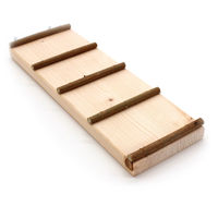 Produktbild von Nagergaleria Leiter und Brücke aus Naturholz für Hamster und Kleintiere 30 cm