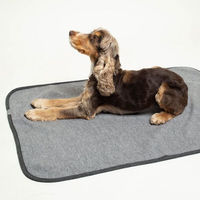 Produktbild von nahtur-design Hundedecke aus 100% Schurwolle in Grau Größe L