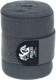 Produktbild von Nanny Blue Gamaschen für Pferde aus Fleece in Blau und Grau