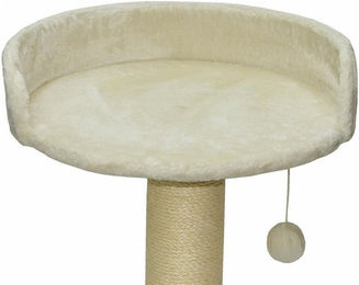 nanook Ersatz-Liegemulde Topseat für Kratzbaum Niklas 46 cm beige Plüsch - 1 Stk. – Bild 1 von 2