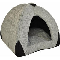 Produktbild von Nanook Hundehöhle und Katzenhöhle aus Polyester grau 45 cm