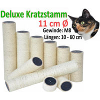 Produktbild von nanook Kratzbaum Ersatzstamm aus Sisal für Katzen mit 11 cm Durchmesser und 35 cm Länge in Beige