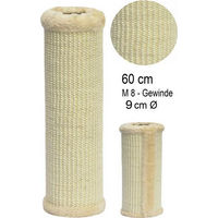 Produktbild von nanook Kratzsäule aus Sisal in Beige mit 9 cm Durchmesser und 60 cm Länge