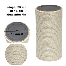 Nanook Kratzstamm aus Sisal 15 cm Durchmesser und 35 cm Länge – Bild 1 von 1