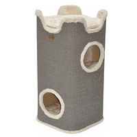 Produktbild von nanook Kratztonne Amica Katzenkratzbaum aus Sisal in Grau mit 80 cm Höhe