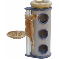 Produktbild von Nanook Kratztonne für Katzen in Grau und Beige mit Sisal