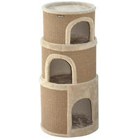 Produktbild von Nanook Kratztonne Luna Spieltonne für Katzen aus Sisal braun beige