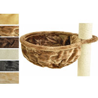Produktbild von nanook Liegemulde für Kratzbäume für Katzen in Beige Braun Ø 40 cm