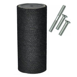 nanook Sisal Kratzstamm Ersatzstamm für Kratzbäume Schwarz Durchmesser 11 cm Länge 50 cm – Bild 1 von 5