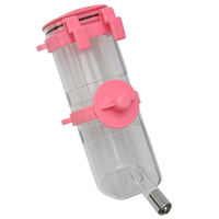 Produktbild von nanook Trinkflasche aus Edelstahl für Kaninchen und Meerschweinchen Rosa 500ml - 500 ml