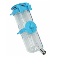 Produktbild von nanook Trinkflasche Wasserspender für Kaninchen und Meerschweinchen aus Kunststoff Blau 500ml - 500 ml