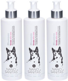 NanoSanitas Shampoo zur Pflege empfindlicher Haut gegen Zecken und Flöhe 250 ml – Bild 1 von 1
