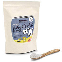 Produktbild von napani Algenkalk Pulver als Nahrungsergänzung für Hunde und Katzen 500g