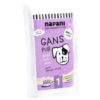 Produktbild von napani Bio Hundefutter Nassfutter Gans Monoprotein Stückchen in Gelee 150 g