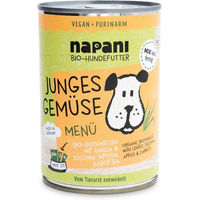 Produktbild von napani Bio Hundefutter Vegan Junges Gemüse Renal 400 g