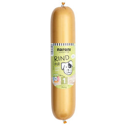 Produktbild von napani Bio Nassfutter Rind pur Paté für Hunde Adult 800 g