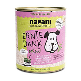 napani Ernte Dank Bio Veganes Hundefutter Nassfutter 800 g – Bild 1 von 5