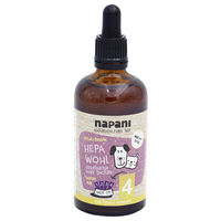 Produktbild von napani HepaWohl Bio Leber-Tinktur für Hunde und Katzen 100 ml