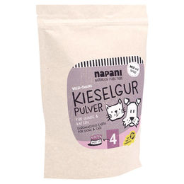 napani Kieselgur Ergänzungsfuttermittel für Hunde und Katzen 450 g Keimling zertifiziert – Bild 1 von 2