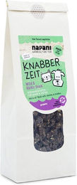 napani Knabber Zeit Bio Belohnungssnack Wild & Kürbis für Hunde und Katzen 300 g ohne Farb- und Aromastoffe sowie Konservierungsstoffe – Bild 1 von 6