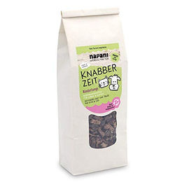 napani Knabber Zeit Rinderlunge getrocknet Monoprotein Hund und Katze 250 g – Bild 1 von 2