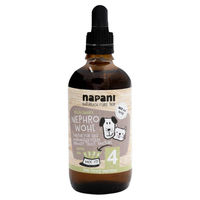 Produktbild von napani NephroWohl Harnwegs-Tinktur für Hunde und Katzen zur Unterstützung der Nieren und Harnwege 100 ml