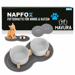 NAPFOX Napfunterlage Futtermatte wasserdicht und rutschfest – Bild 1 von 3