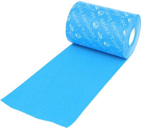 NASARA Kinesio Tape für Tiere aus Baumwolle Blau 10cm x 5m – Bild 1 von 2