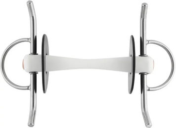 Produktbild von Nathe Schenkeltrense mit biegsamer Stange 20 mm Silber