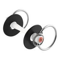 Produktbild von Nathe Standard Gebiss aus Edelstahl mit zusätzlichem Ring und biegsamer Stange 20 mm Weiß