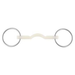 Produktbild von Nathe Stangengebiss 15 mm hart mit Zungenfreiheit in Weiß