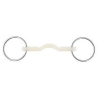 Produktbild von Nathe Stangengebiss 15 mm hart mit Zungenfreiheit in Weiß