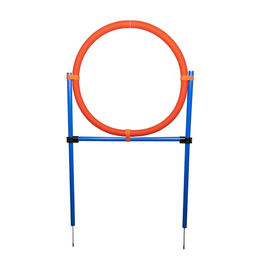 NATIV Agility Sprungring für Hunde in Orange mit 70cm Durchmesser und Tragetasche – Bild 1 von 8