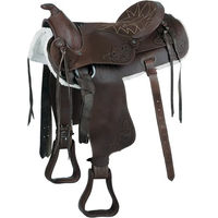 Produktbild von Natowa Leder Sattel für Ponys in Braun