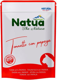 Produktbild von NATUA Katzen Nassfutter Thunfisch mit Papaya in Gelee für adulte Katzen 70 g