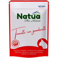 Produktbild von NATUA Katzen Nassfutter Thunfisch und Garnelen in Gelee für Adult 70 g