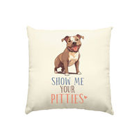 Produktbild von Natur-Hundekissen Pitties Beige 40 x 40 cm