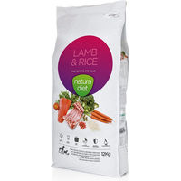 Produktbild von Natura Diet Adult Hundefutter Lamm und Reis Hypoallergen Light zur Gewichtskontrolle 12 kg - 12 kg
